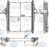 HELLA 8ML 376 733-401 Intercooler, charger